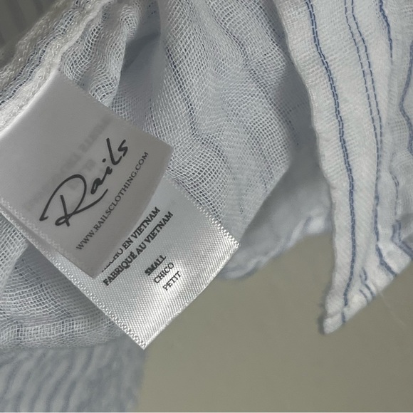 Rails Striped Button Down Long Sleeve Pocket Shirt - Picture 7 of 7